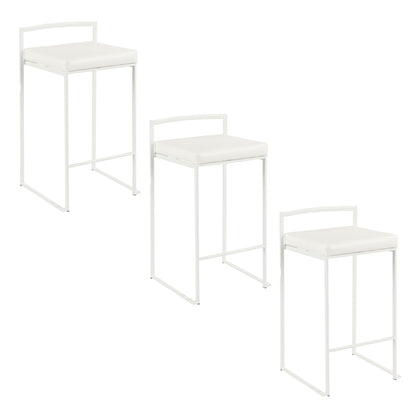Fuji - Simple Elegance, Contemporary Stackable Counter Stool Lumi Source