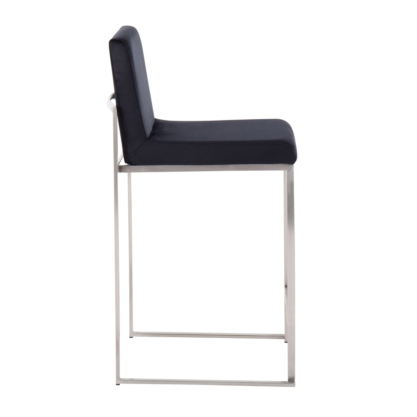 Fuji - Contemporary High Back Counter Stool, Functional Design Lumi Source
