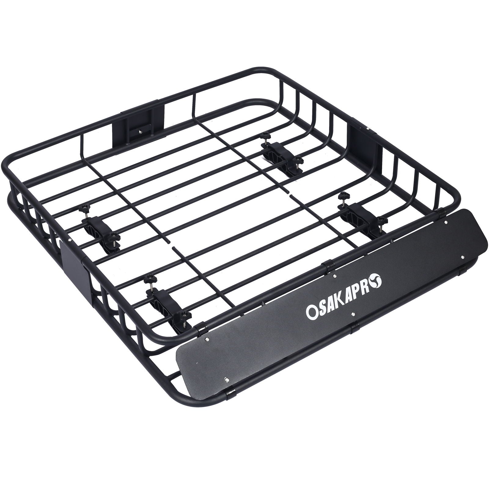 Motoring Rooftop Cargo Carrier Basket Steel, Universal Fit Roof Rack Daily Nest