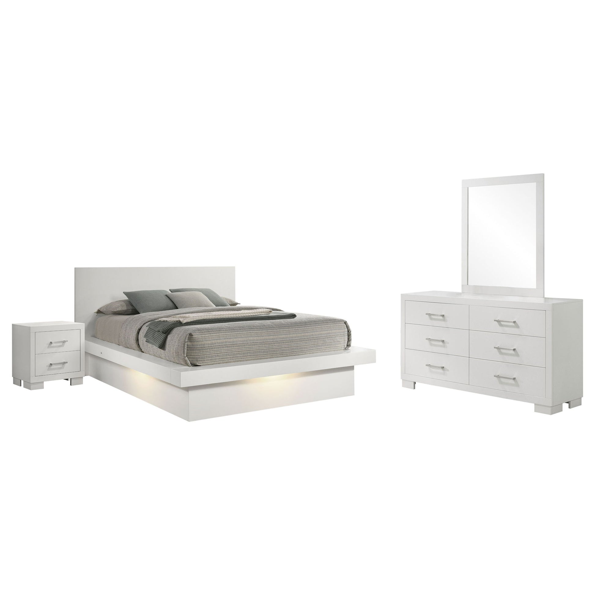 Tokyo - LED Bedroom Set Furniture Max