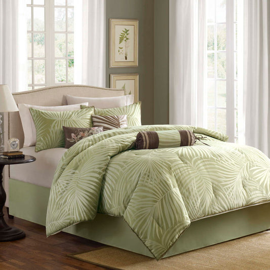 Freeport - California King Comforter (Set of 7) - Green