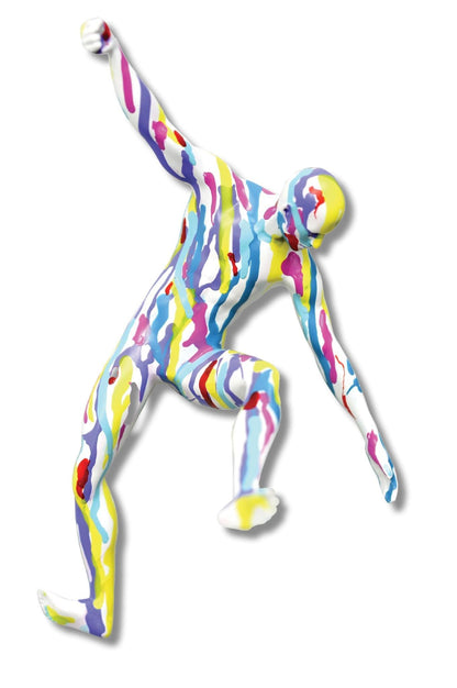 Dynamic Drizzle Figure - 6" x 12" Framed Wall Art Classy Art