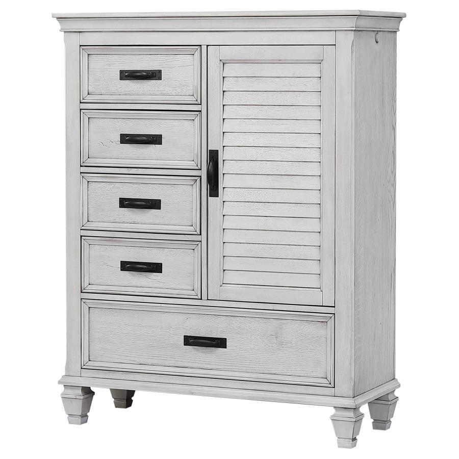 Franco - 5-Drawer Door Chest CoasterEssence