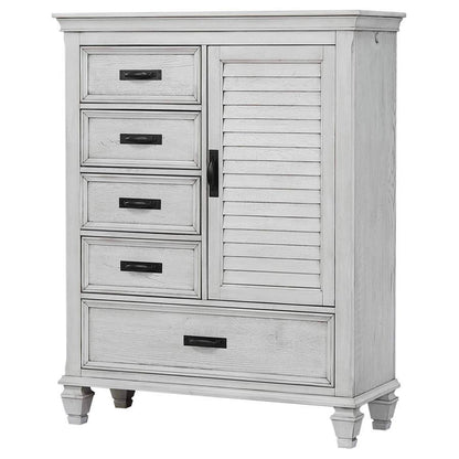 Franco - 5-Drawer Door Chest CoasterEssence