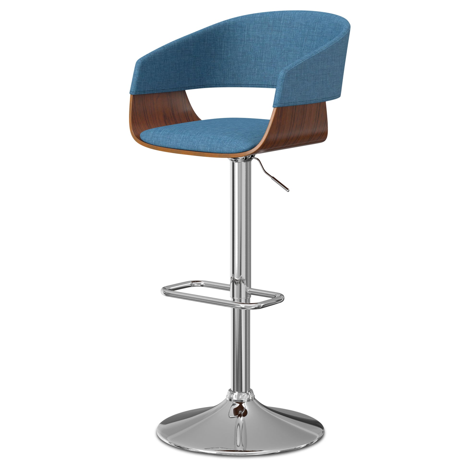 Lowell - Multi-Functional Adjustable Swivel Bar Stool Simpli-Home