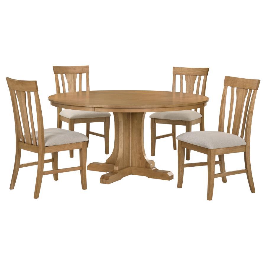 Hartville - Round Dining Table Set Coaster Fine Furniture