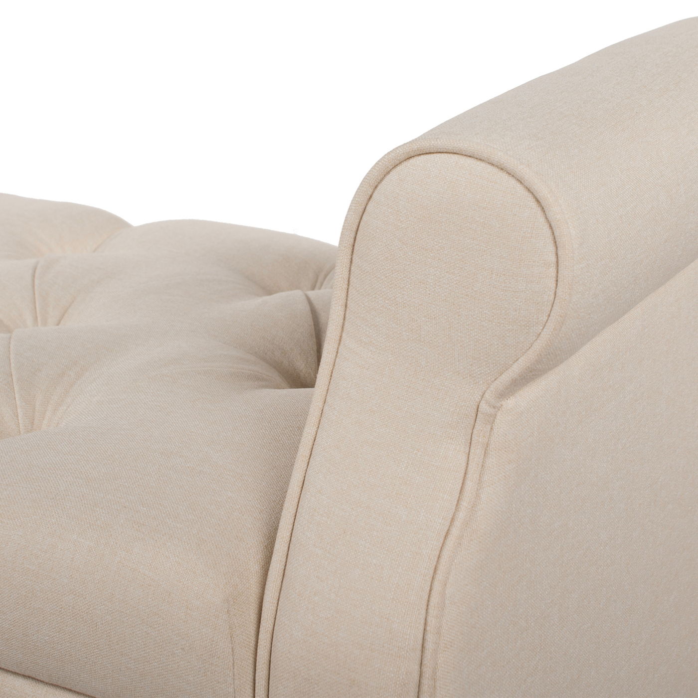 Jacqueline - Tufted Roll Arm Storage Bench Jennifer Taylor Home