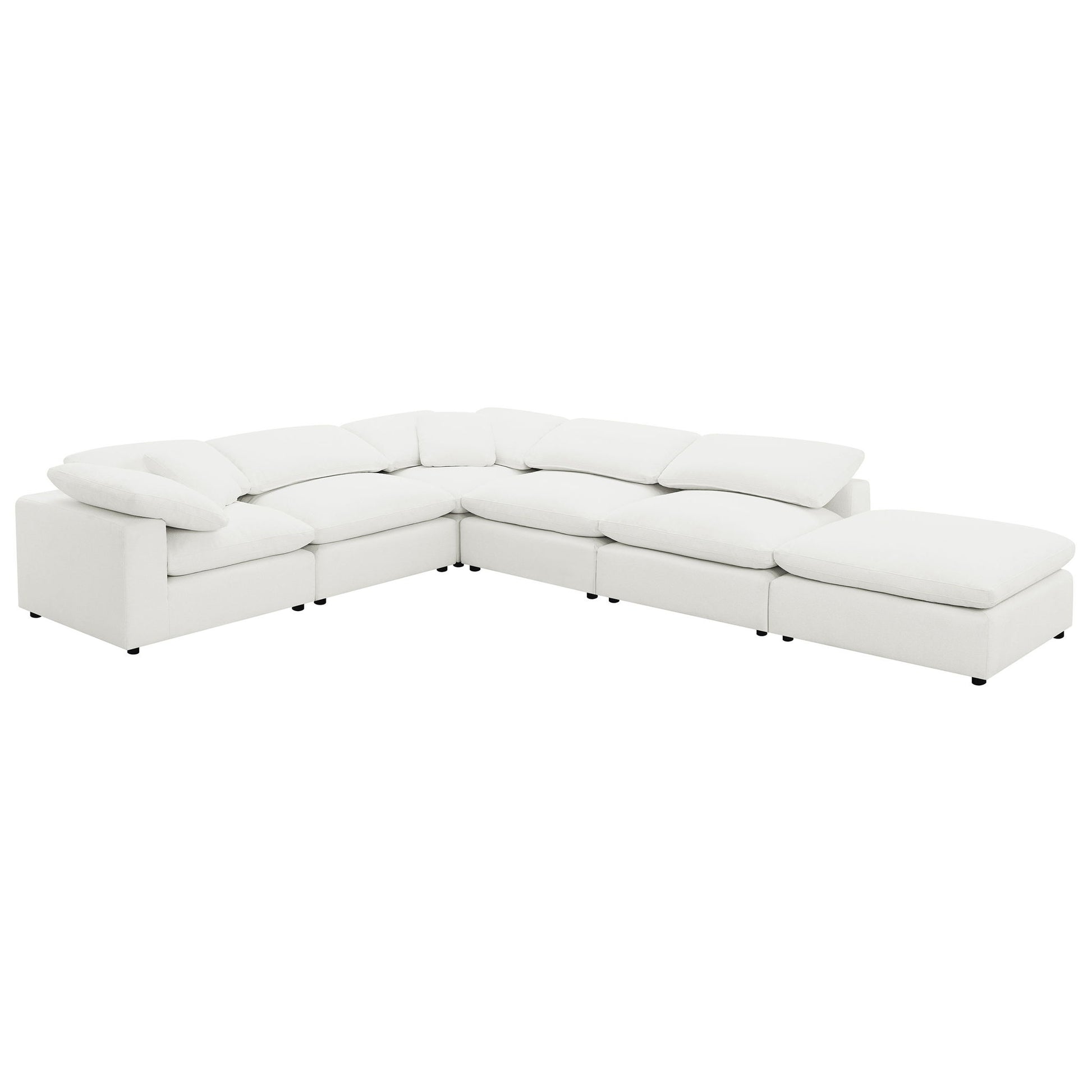 Segoura - Modular Sectional With Ottoman Furniture Max