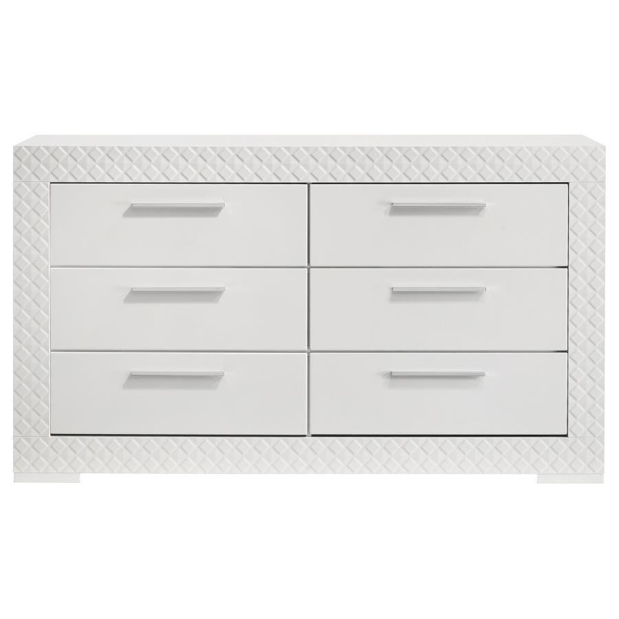 Ives - 6-Drawer Dresser Coaster Fine Furniture
