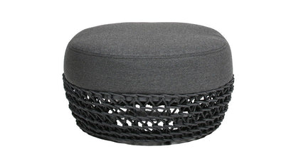 Willow - Round Upholstered Patio Ottoman Jennifer Taylor Home