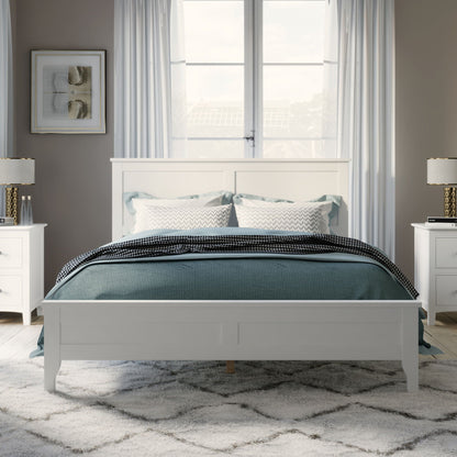 Modern Solid Wood Platform Bed Hearth and Haven
