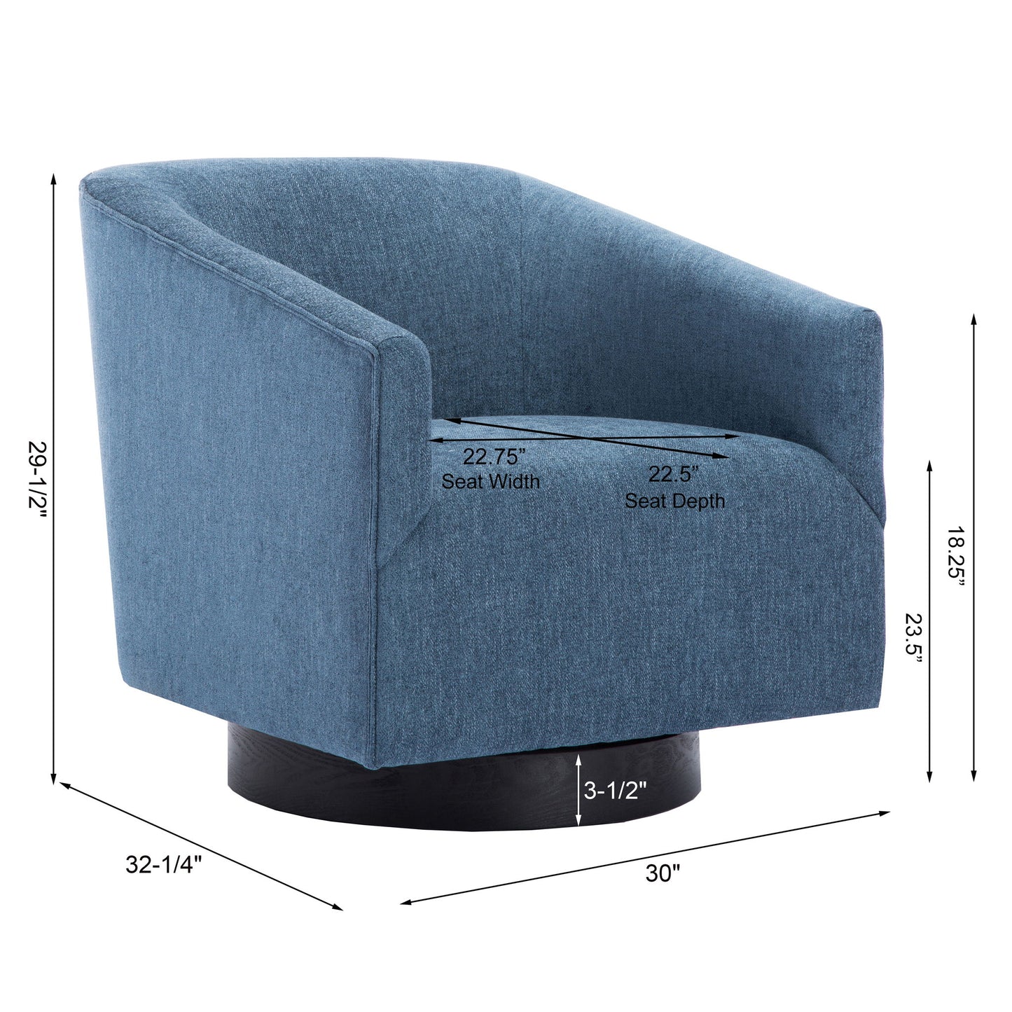 Garland - Swivel Chair Ridgecrest Home