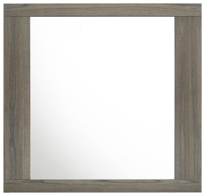 Fenwick - Dresser Mirror - - Gray Oak Coaster Fine Furniture