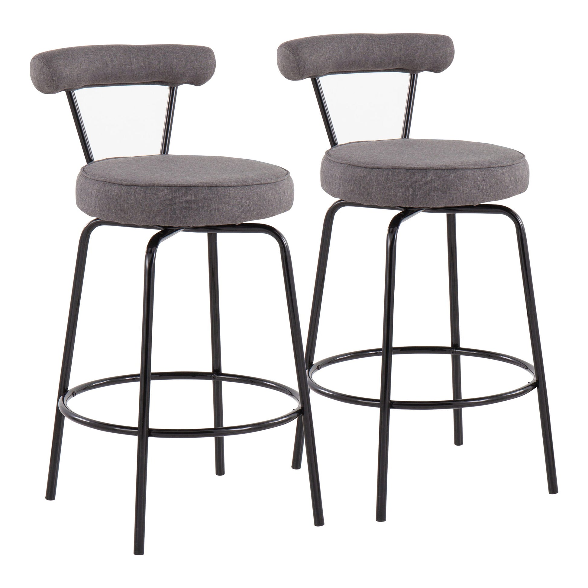 Rhonda - Contemporary Counter Stool (Set of 2) Lumi Source