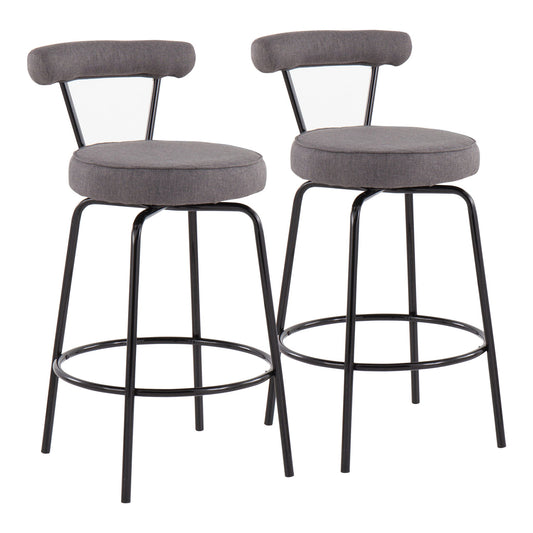 Rhonda - Contemporary Counter Stool (Set of 2) Lumi Source