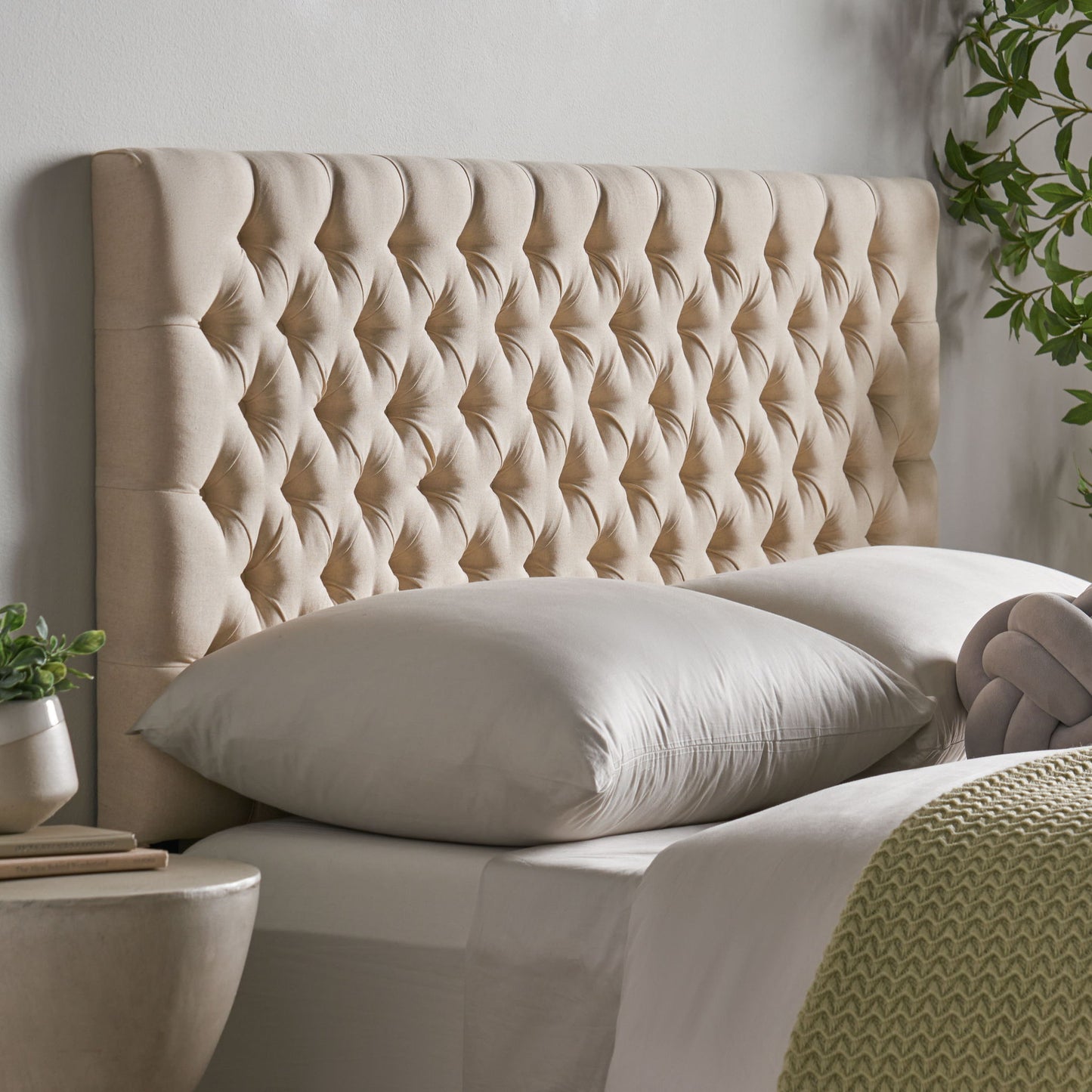 Annecy - Contemporary Upholstered Headboard Noble House