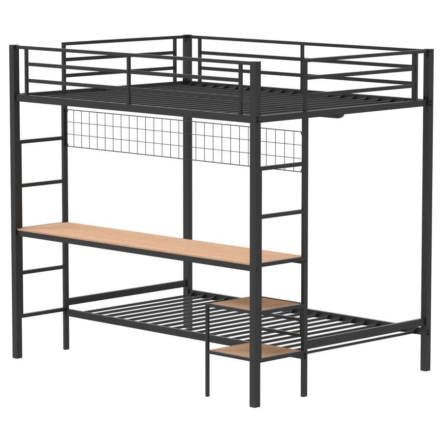 Campus - Metal Workstation Bunk Bed Coaster Fine Furniture