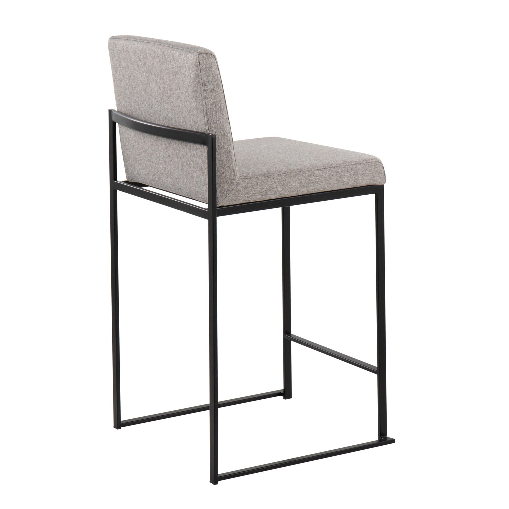 Fuji - Contemporary Modern Elegance, High Back Counter Stool Lumi Source