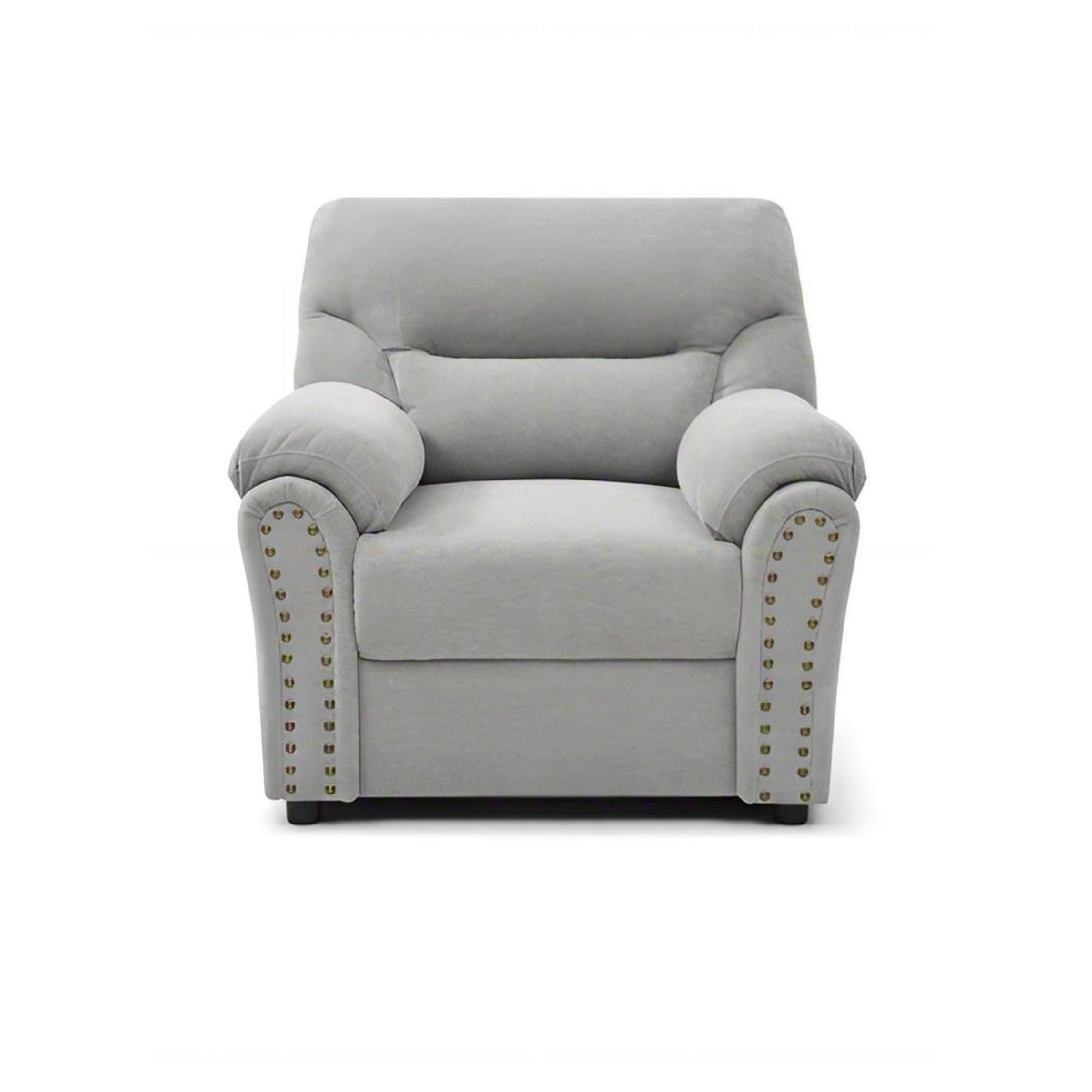 Hamilton - Chair With Hand Applied Nailhead Trim And Pillow Top Arm Cushions Glory Furniture