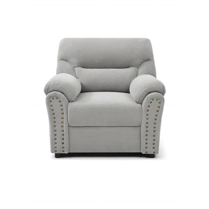 Hamilton - Chair With Hand Applied Nailhead Trim And Pillow Top Arm Cushions Glory Furniture