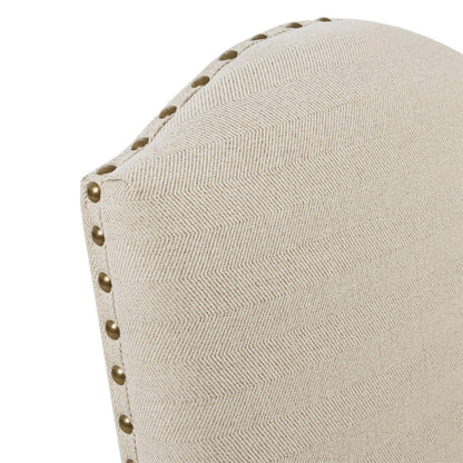 Dining Chair With Skirts (Set of 2) - Beige JLA