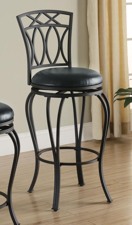 Adamsville - Upholstered Swivel Stool CoasterEveryday