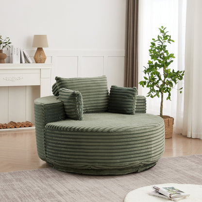 Swivel Chair With 360° Rotation For Living Room Home Essentials