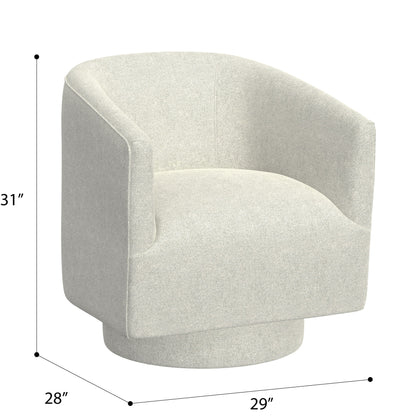 Accent Chair With Swivel Function Emerald Home
