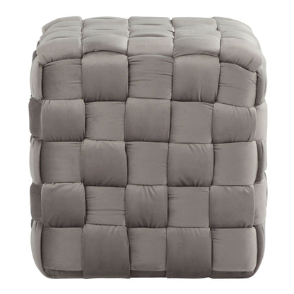 Square Braided Ottoman - Lumi Source