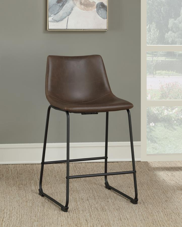 Michelle - Upholstered Armless Chair (Set of 2) CoasterEveryday