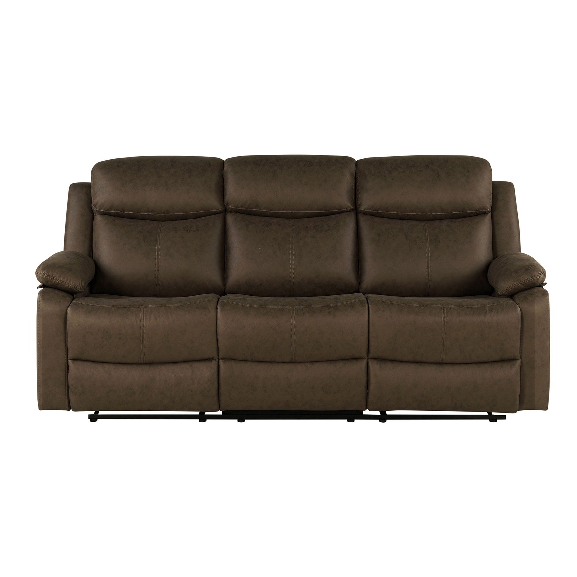 Brenda - Sofa Manual Recline Function - Brown Global Furniture USA