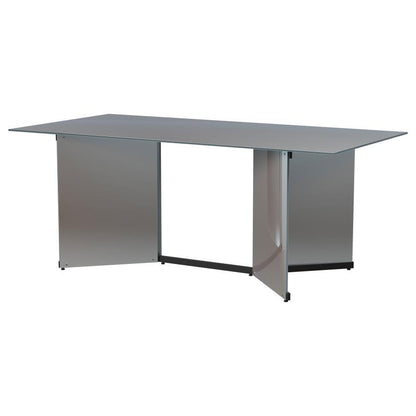 Emery - Rectangular Mirrored Dining Table - Silver Coaster Fine Furniture