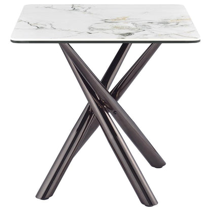 Carvell - Square Sintered Stone Table Coaster Fine Furniture
