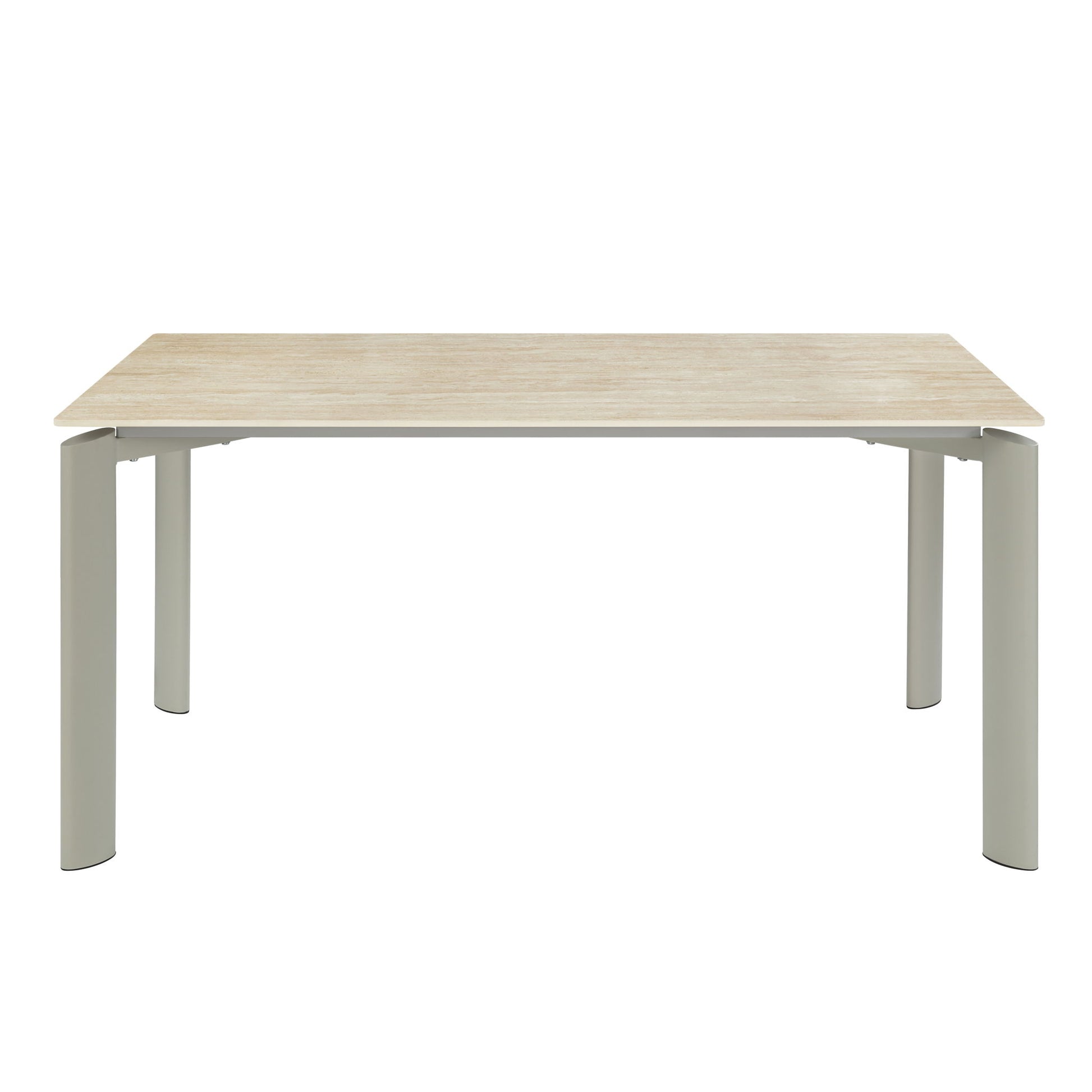 Ingram - Ceramic Top Dining Table - Light Gray Acme