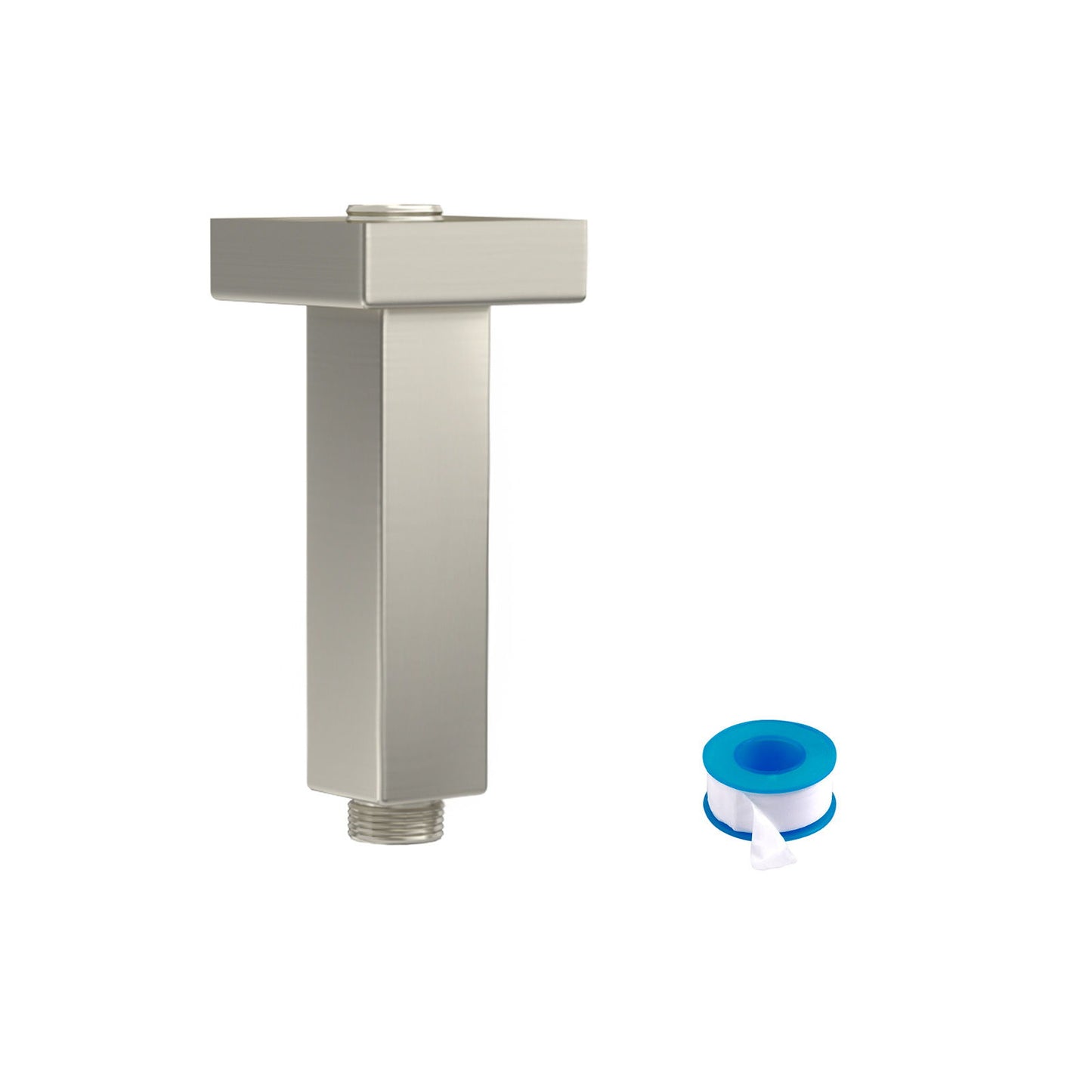Ceiling Mounted Shower Arm With Flange Stainless Steel Daily Nest