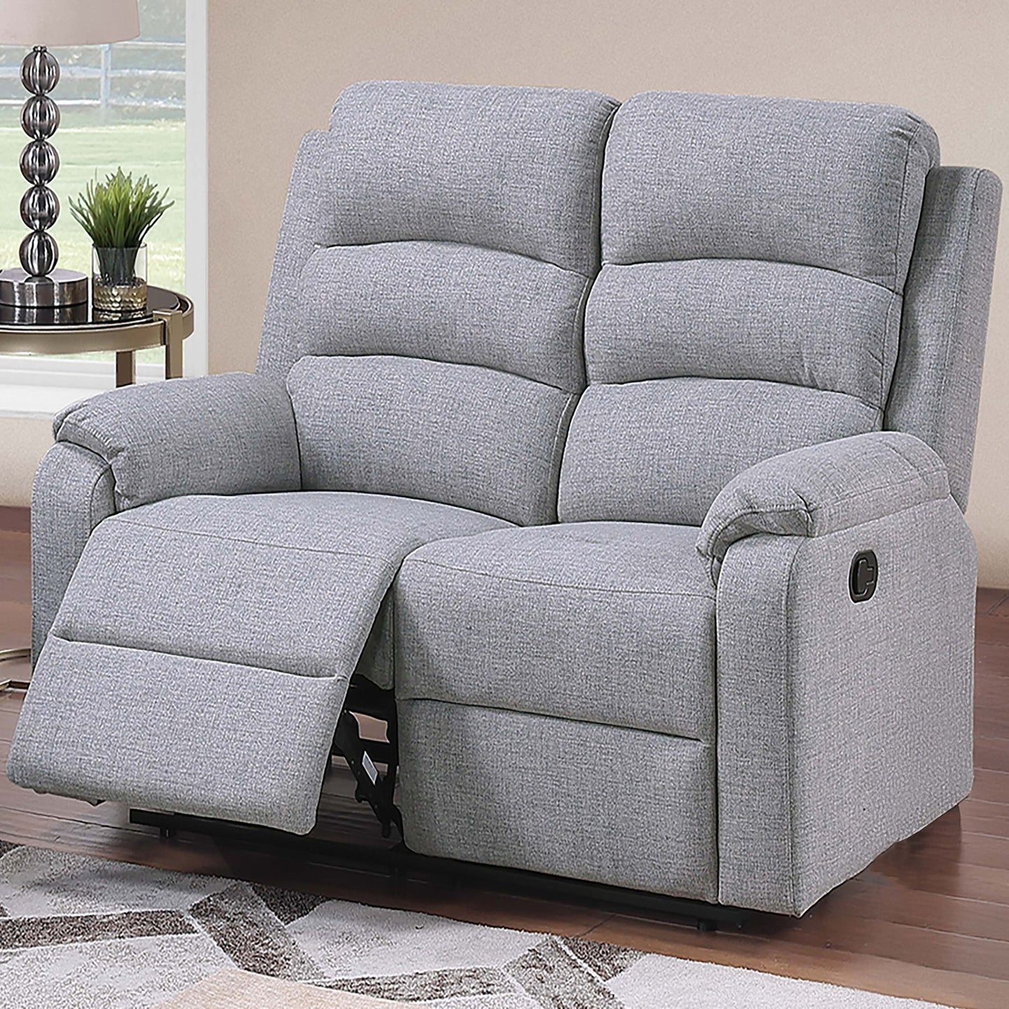Modern Motion Loveseat Home Essentials
