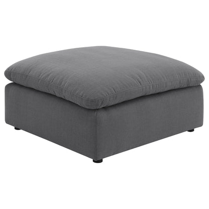 Hobson - Square Upholstered Ottoman CoasterElevations