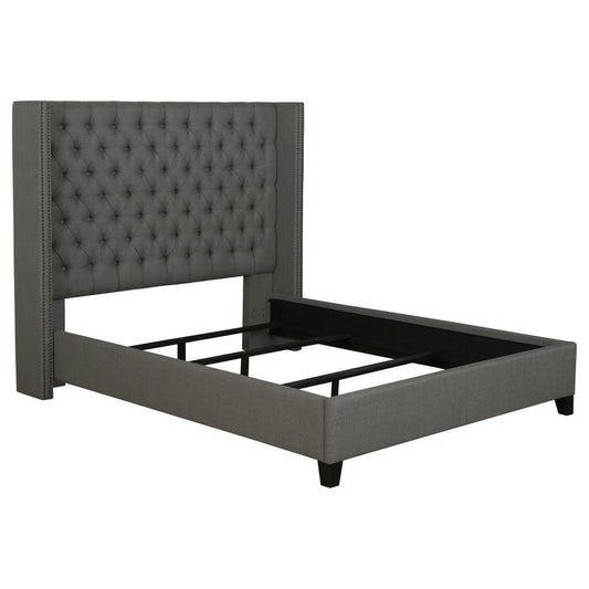 Bancroft - Upholstered Wingback Bed CoasterEssence