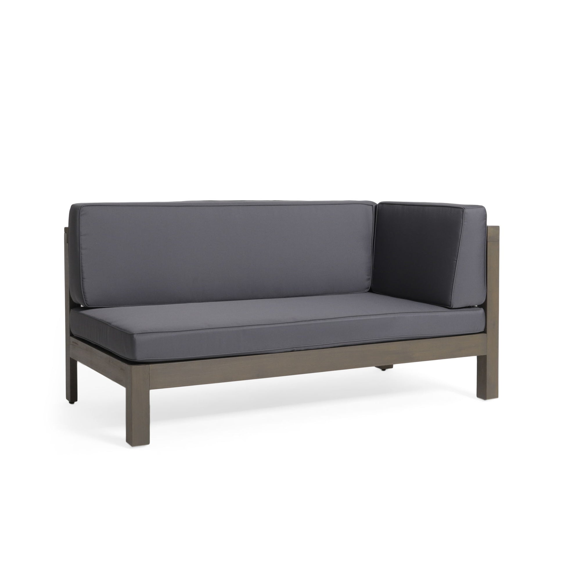Brava - X Back Corner Bench Noble House