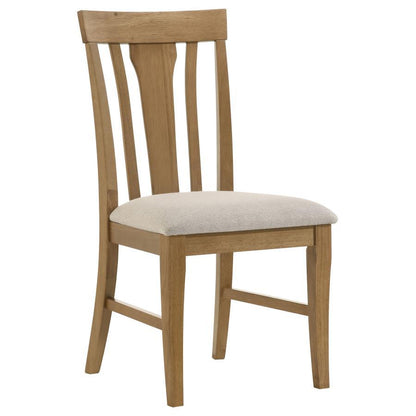 Hartville - Dining Side Chair (Set of 2) - Natural Light Brown Coaster Fine Furniture