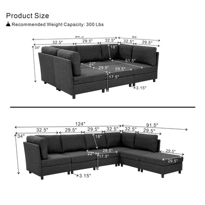 Modern Modular Sofa For Living Spaces Home Essentials
