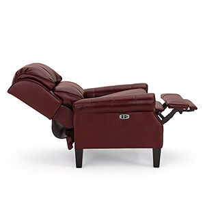 Joanna Three-Way Power Tilt-Headrest Leather Recliner Best Home Furnishings