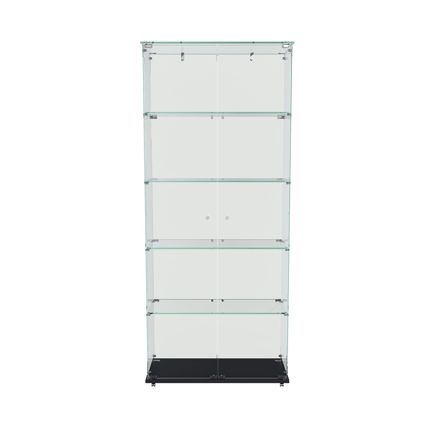 Premium 5 Tier Glass Display Case With 5 Dynamic LED Modes Home Essentials