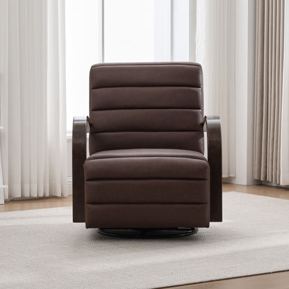 360° Swivel Accent Chair With Armrests, Comfy Lounge Home Essentials