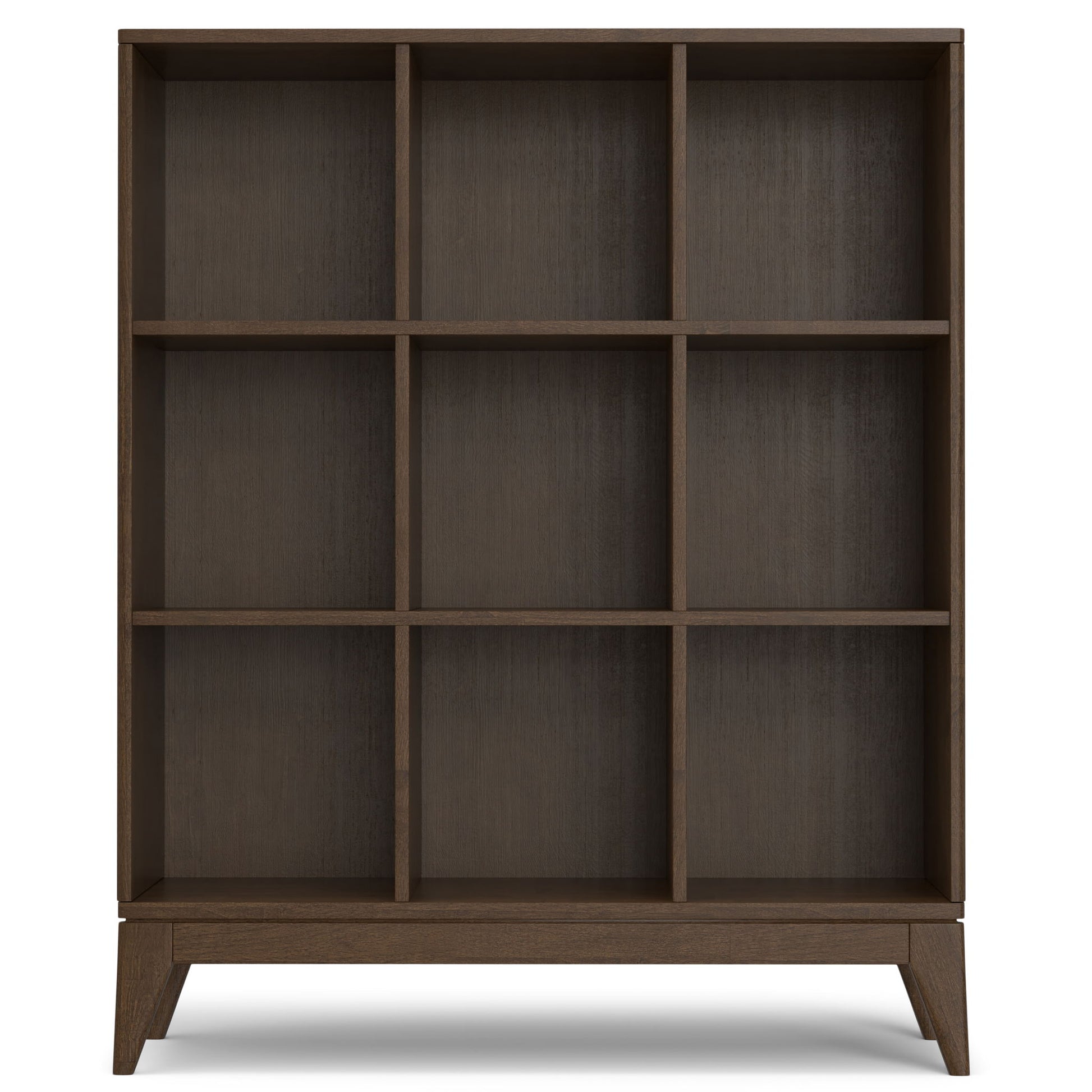 Harper - 9 Cube Storage - Walnut Brown Simpli-Home