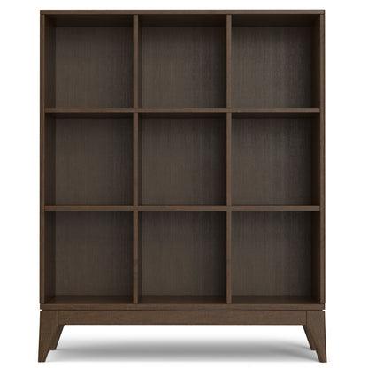 Harper - 9 Cube Storage - Walnut Brown Simpli-Home