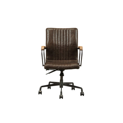 Joslin - Office Chair (Adjustable Height) - Chocolate Acme