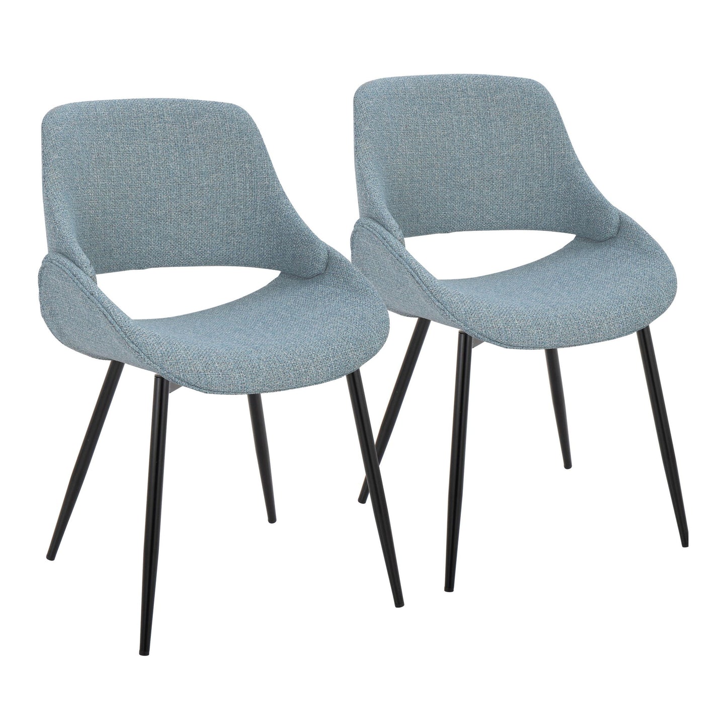 Fabrico - Mid-Century Modern Dining Chair (Set of 2) Lumi Source
