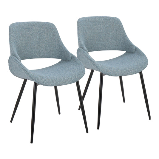 Fabrico - Mid-Century Modern Dining Chair (Set of 2) Lumi Source