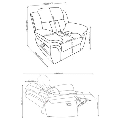 Pannen - Glider Recliner Furniture Max